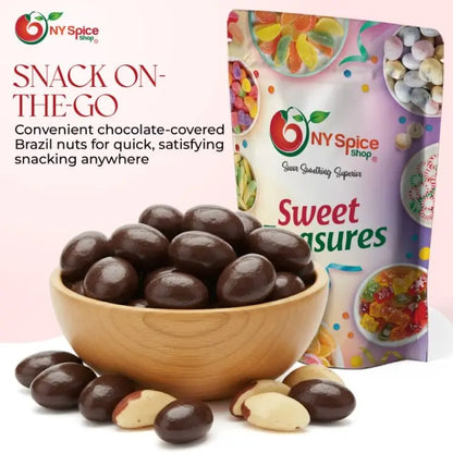 Dark Chocolate Brazil Nuts - NY Spice Shop