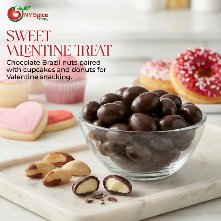 Dark Chocolate Brazil Nuts - NY Spice Shop