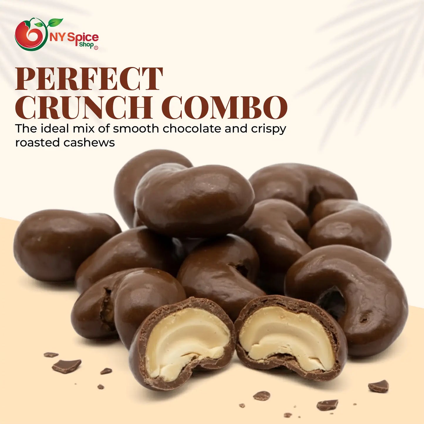 Dark Chocolate Cashews - NY Spice Shop