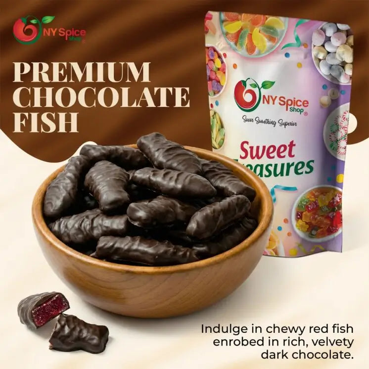 Dark Chocolate Covered Fish - NY Spice Shop