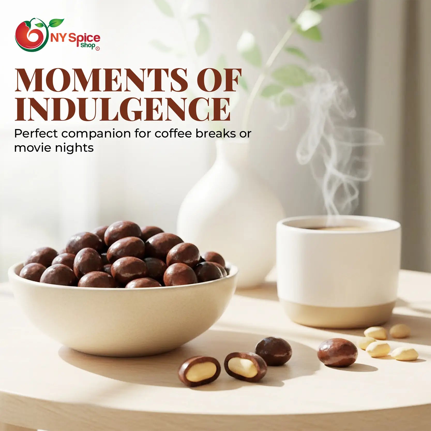 Dark Chocolate Peanuts - Sugar Free - NY Spice Shop