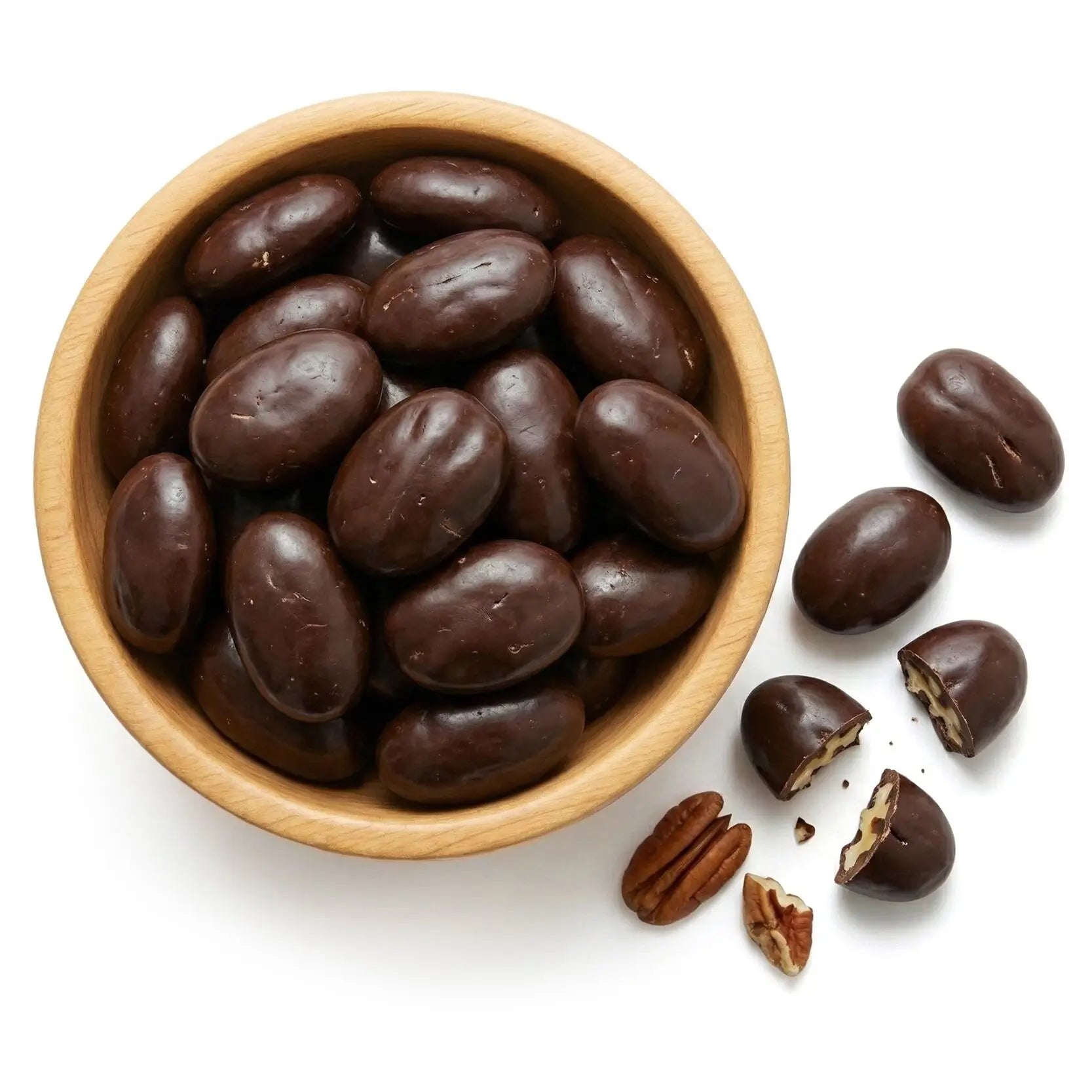 Dark Chocolate Pecans - NY Spice Shop