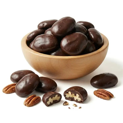 Dark Chocolate Pecans - NY Spice Shop