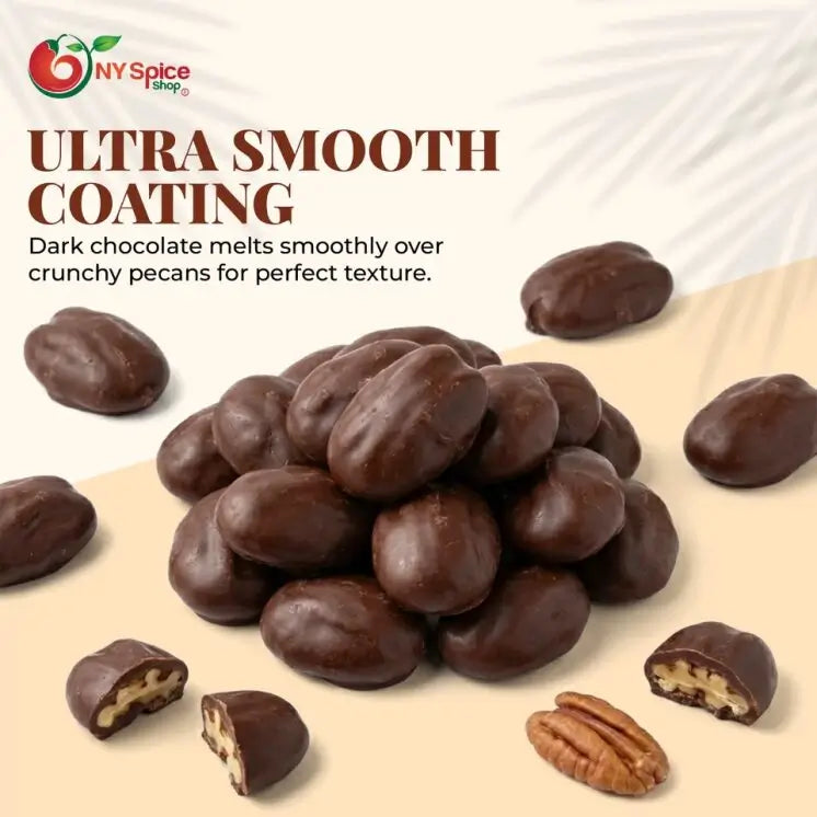 Dark Chocolate Pecans - NY Spice Shop