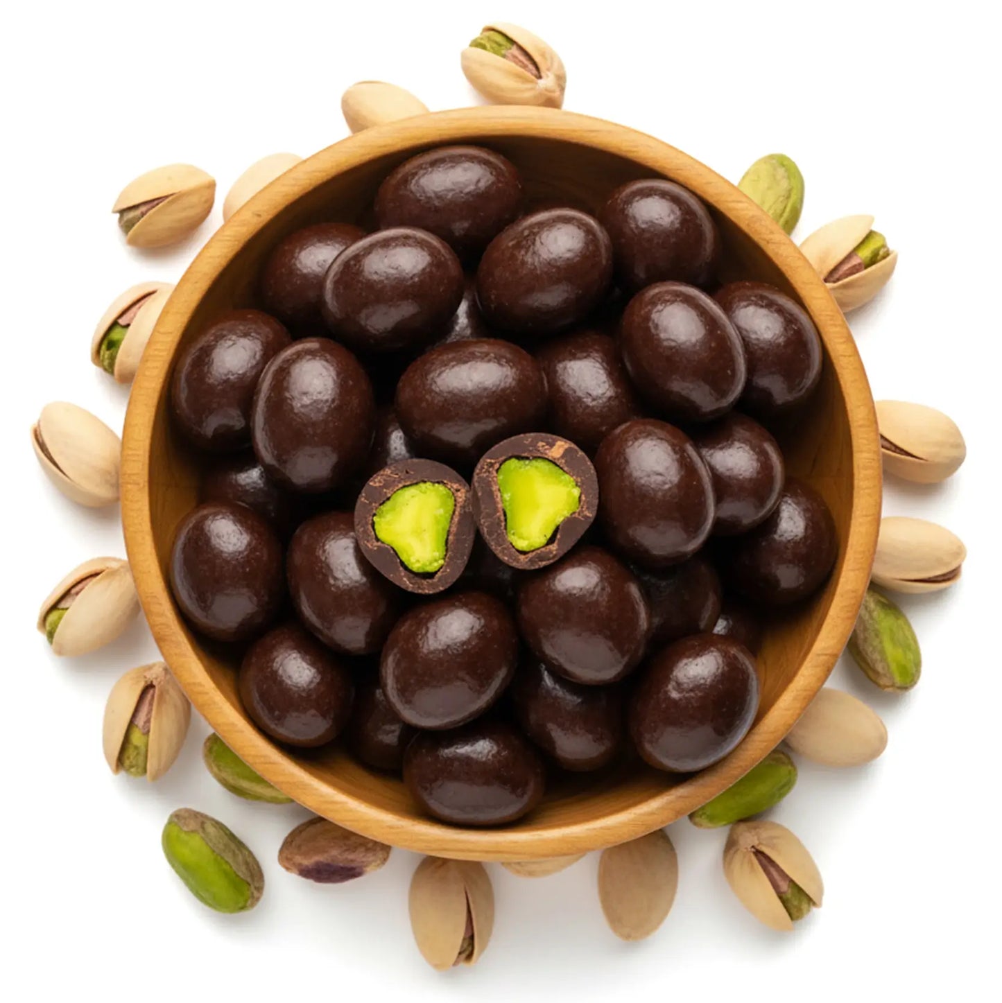 Dark Chocolate Covered Pistachios - NY Spice Shop