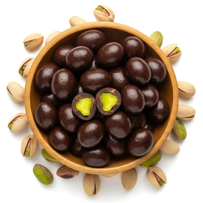 Dark Chocolate Covered Pistachios - NY Spice Shop