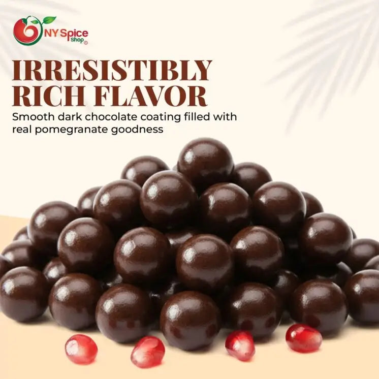 Dark Chocolate Pomegranates - NY Spice Shop