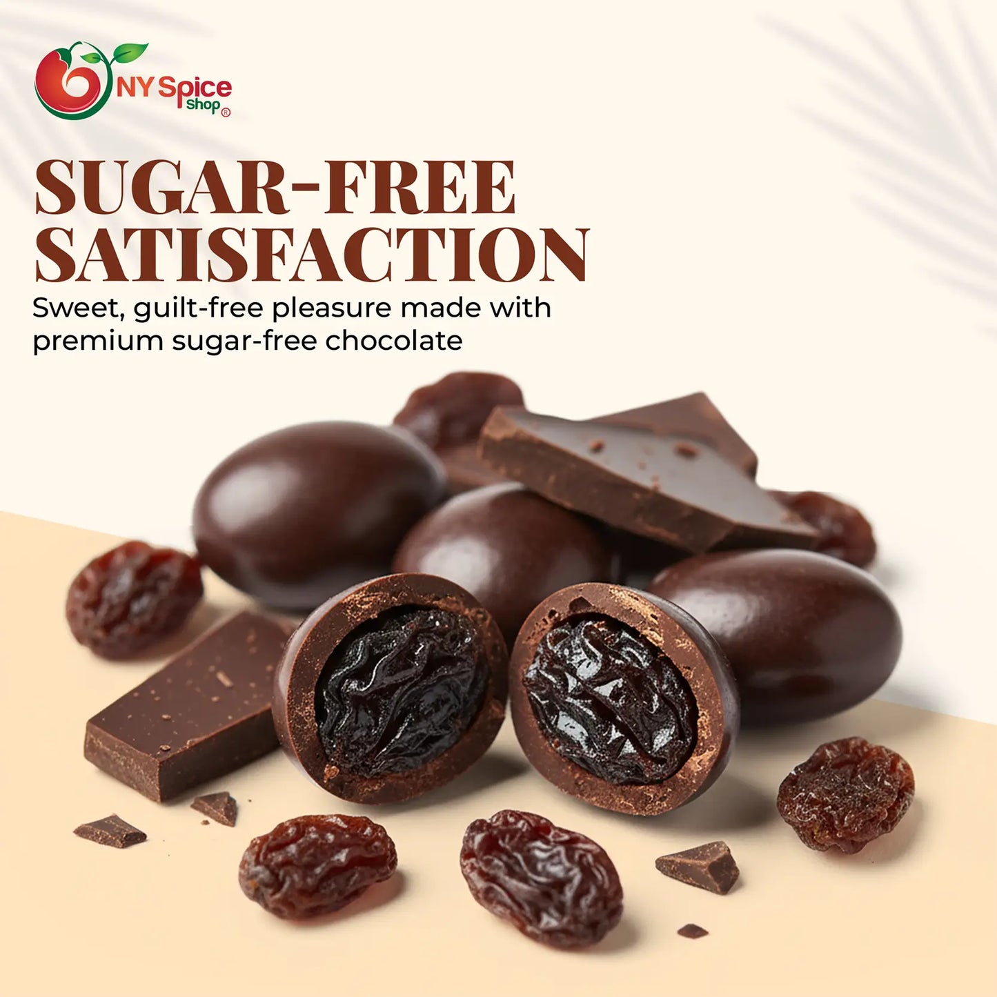 Dark Chocolate Raisins - Sugar Free - NY Spice Shop