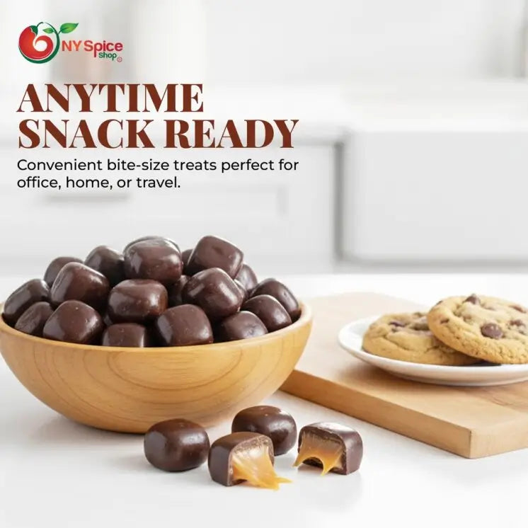 Dark Chocolate Sea Salt Caramels - NY Spice Shop