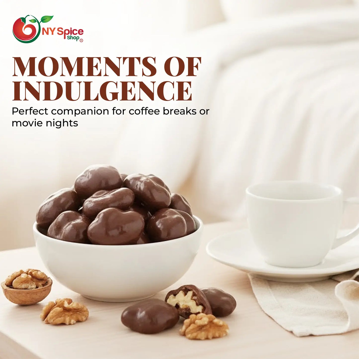 Dark Chocolate Walnuts - NY Spice Shop