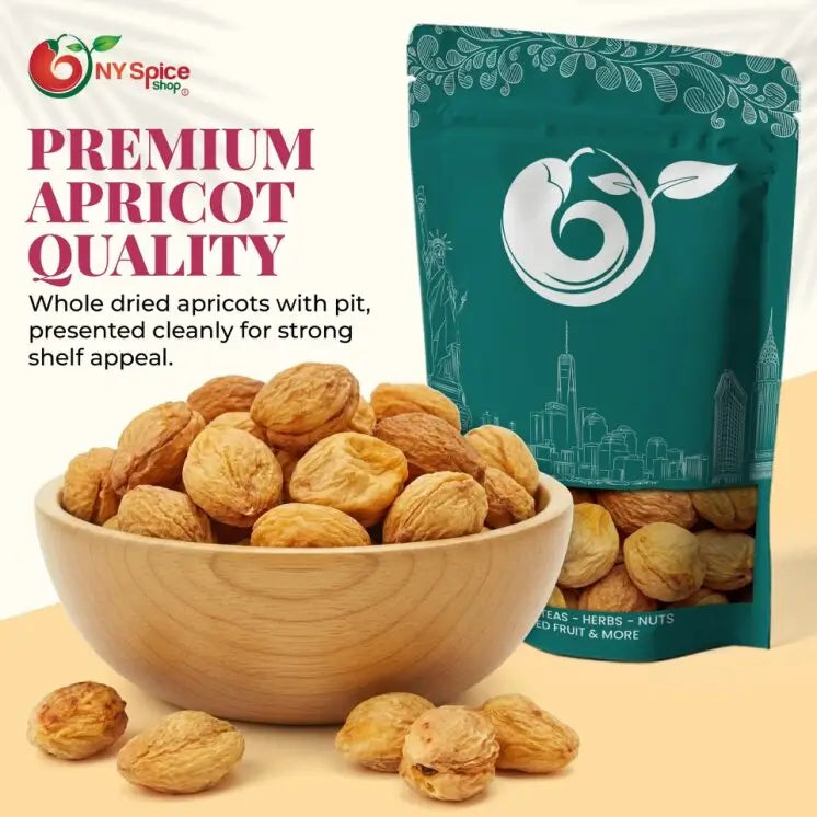 Dried Apricot With Pit - NY Spice Shop