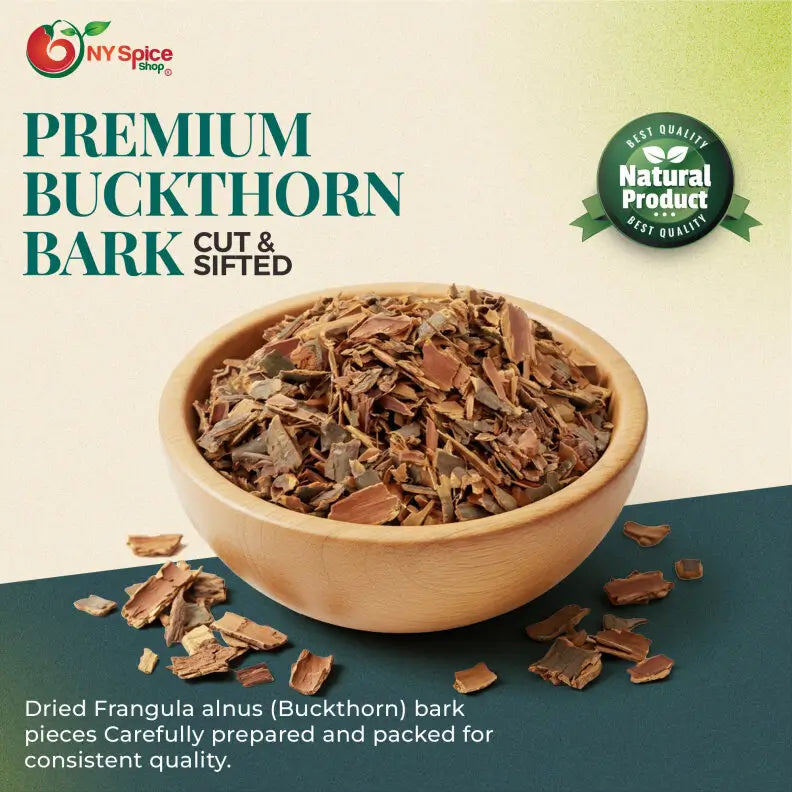Buckthorn Bark - Cut & Sifted - NY Spice Shop