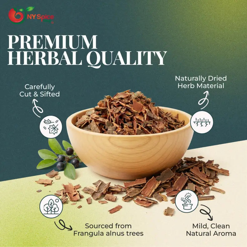 Buckthorn Bark - Cut & Sifted - NY Spice Shop