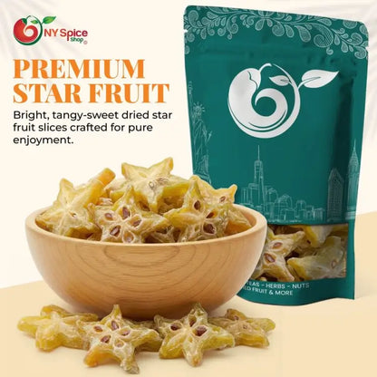Star Fruit Dried - NY Spice Shop