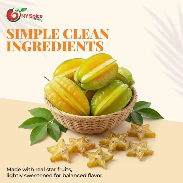 Star Fruit Dried - NY Spice Shop
