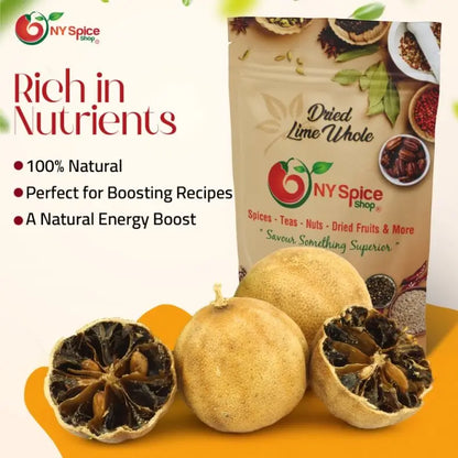 Dried Yellow Lemons /Limes, Whole