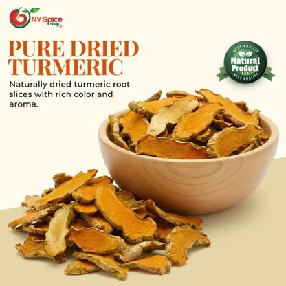 Dried Sliced Turmeric Root - NY Spice Shop