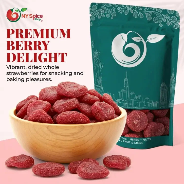 Dried Whole Strawberries - NY Spice Shop