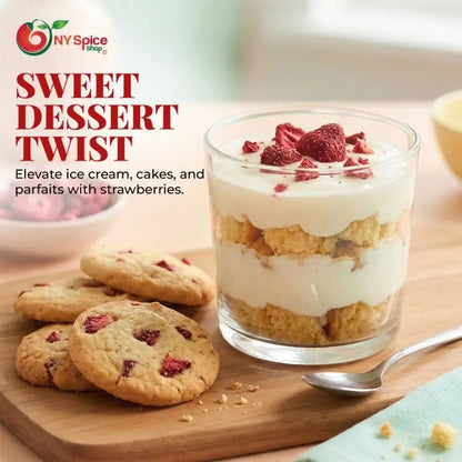 Dried Whole Strawberries - NY Spice Shop