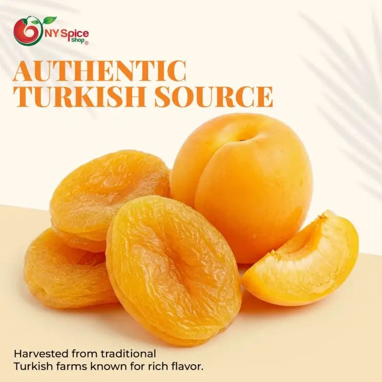 Turkish Dried Apricots - Jumbo - NY Spice Shop