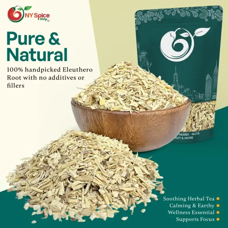 Eleuthero Root - Cut & Sifted - NY Spice Shop