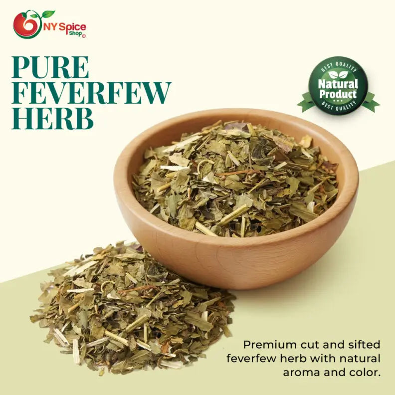 Feverfew Herb - Cut & Sifted - NY Spice Shop