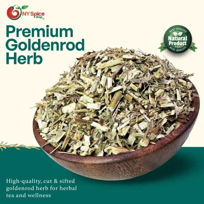 Goldenrod Herb - Cut & Sifted - NY Spice Shop