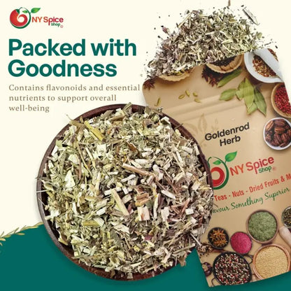 Goldenrod Herb - Cut & Sifted - NY Spice Shop