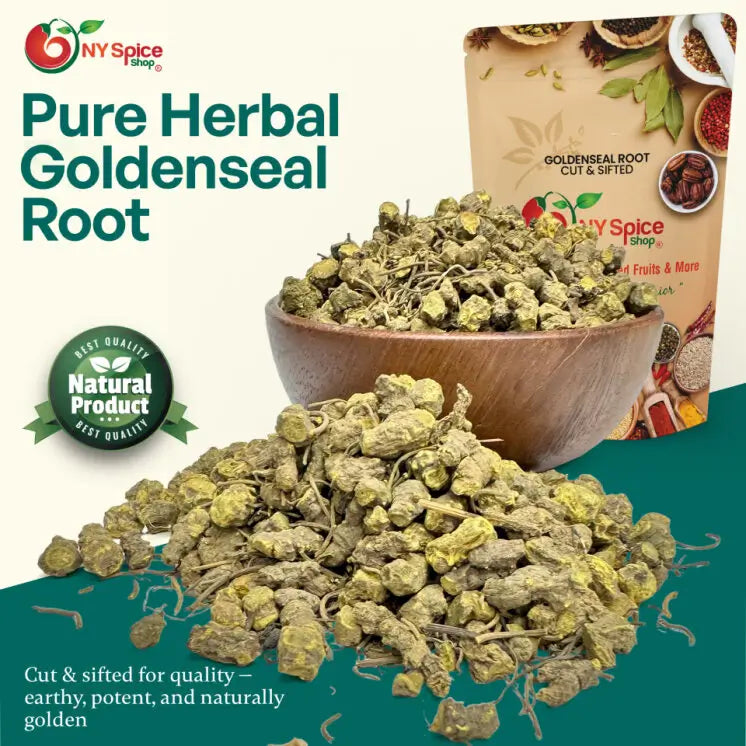 Goldenseal Root - Cut & Sifted - NY Spice Shop