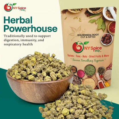 Goldenseal Root - Cut & Sifted - NY Spice Shop