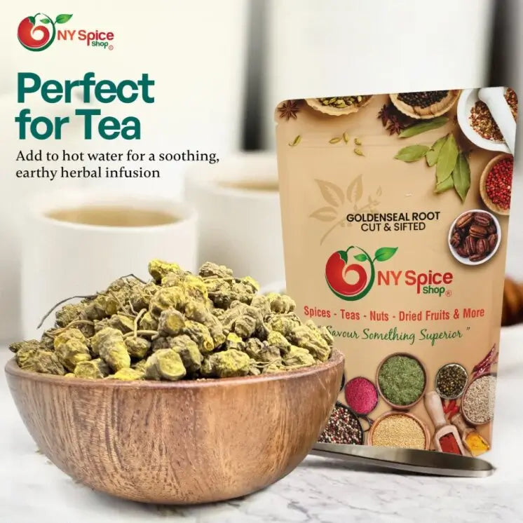 Goldenseal Root - Cut & Sifted - NY Spice Shop