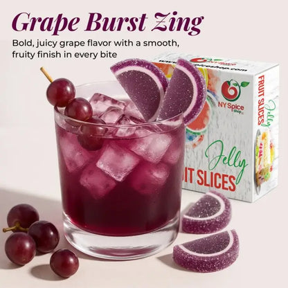 Grape Fruit Jelly Fruit Slices - NY Spice Shop 
