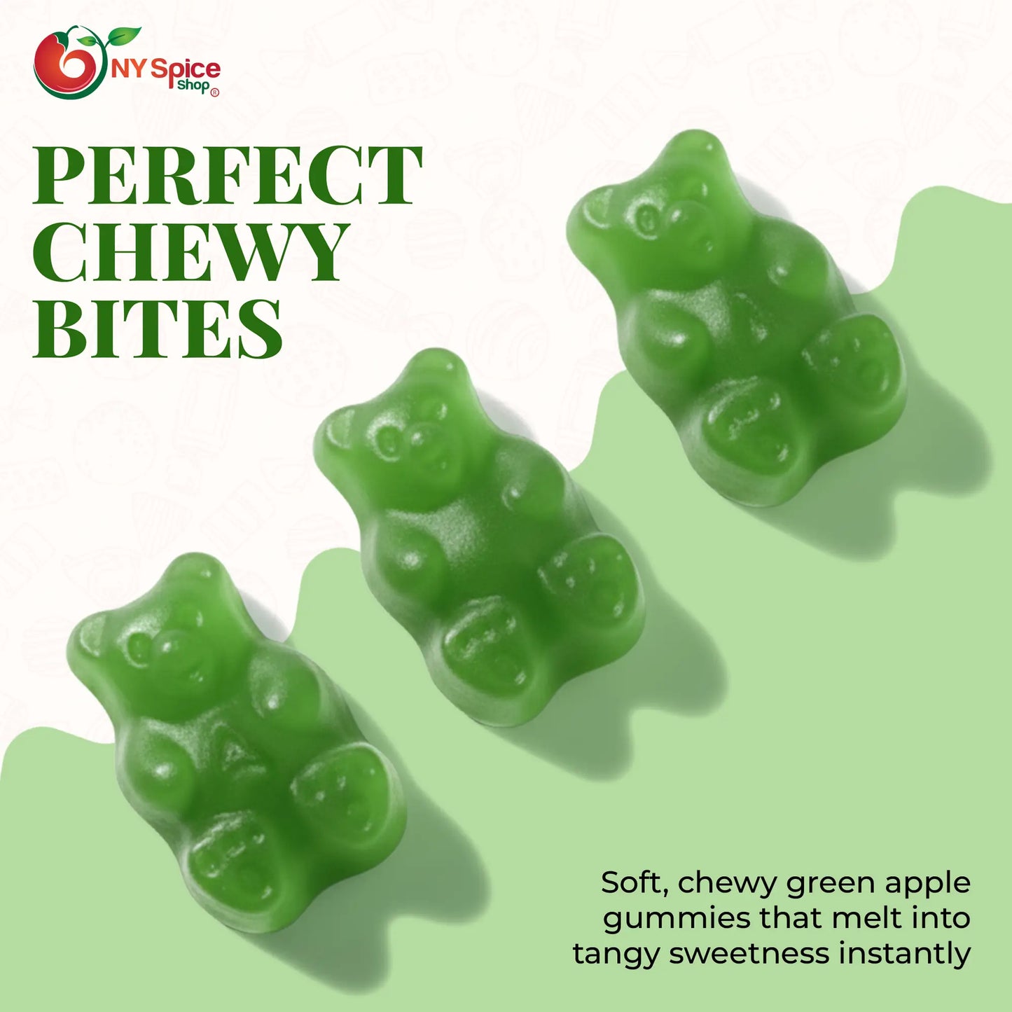 Green Apple Gummy Bears - NY Spice Shop