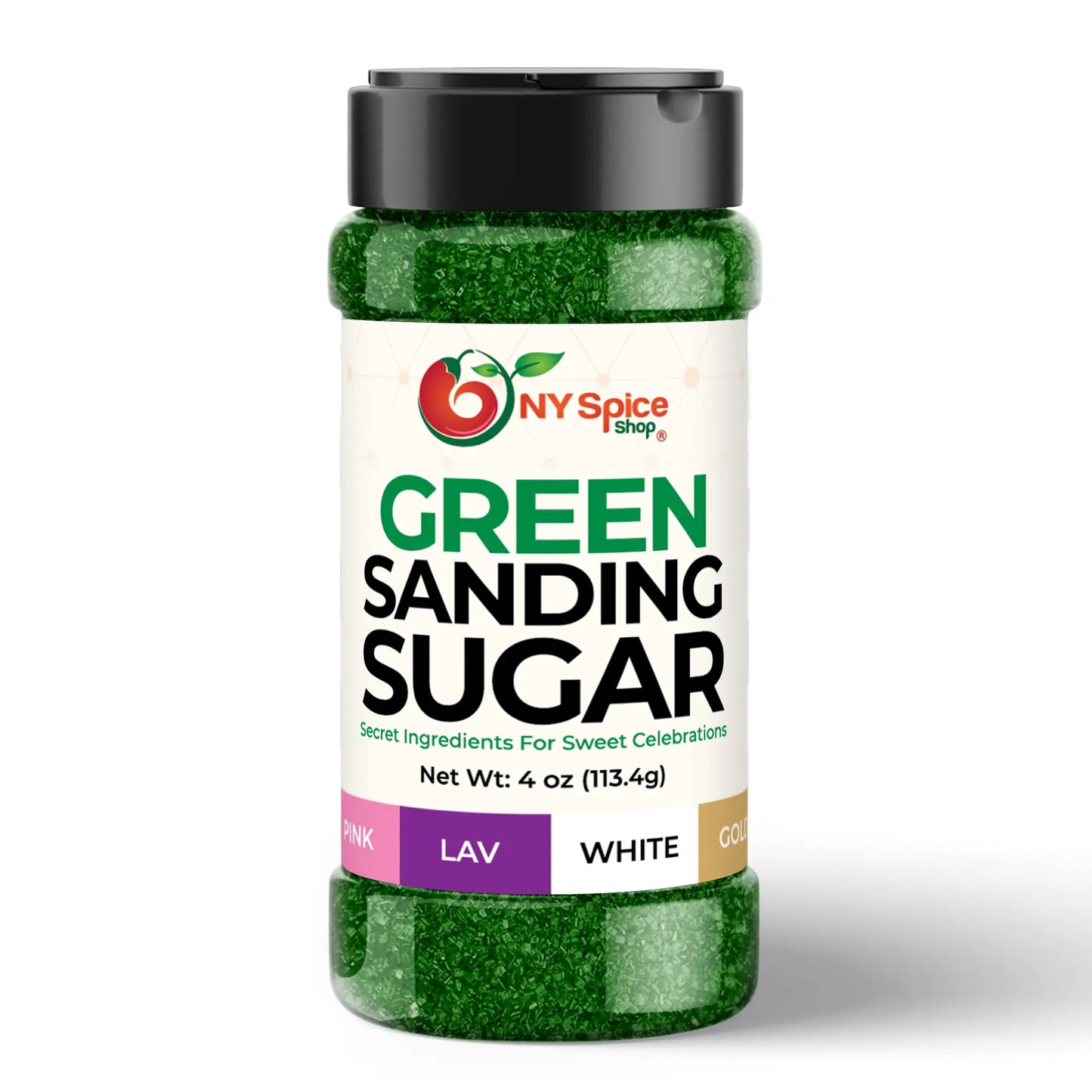 Green Sanding Sugar - NY Spice Shop