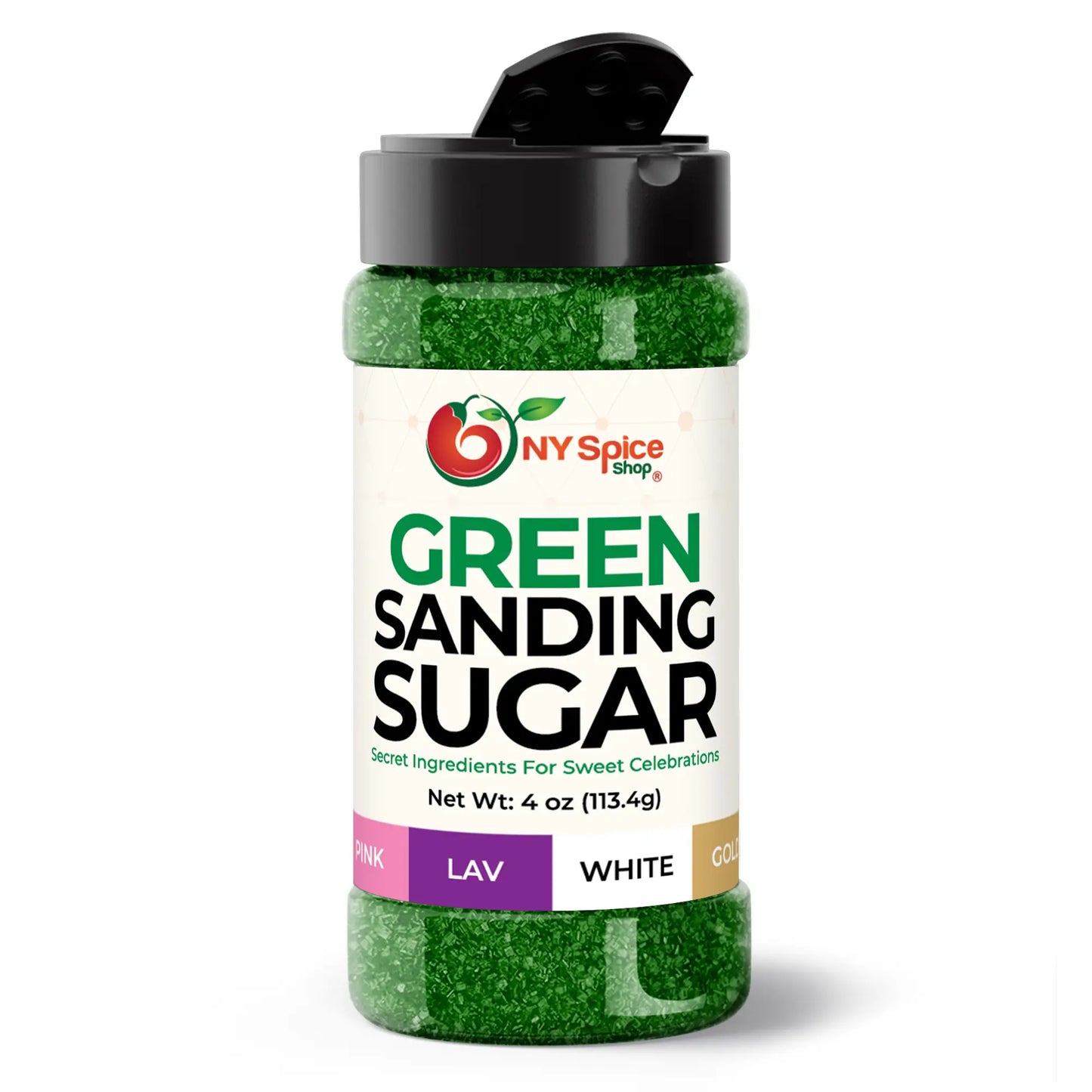 Green Sanding Sugar - NY Spice Shop