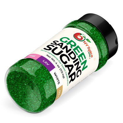 Green Sanding Sugar - NY Spice Shop