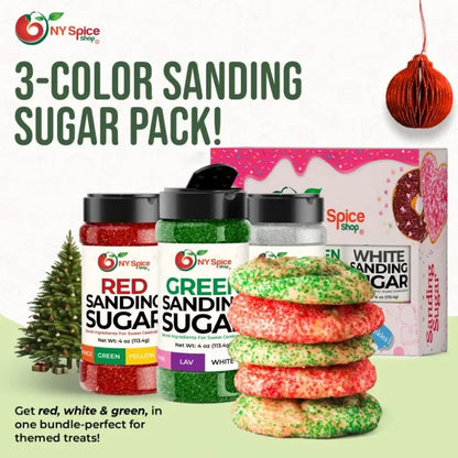 Green Sanding Sugar - NY Spice Shop