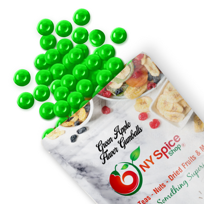 Green Gumballs - Apple Flavor - NY Spice Shop