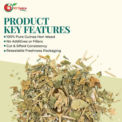 Guinea Hen Weed - Dried - NY Spice Shop