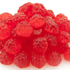 Berry Red Gummi Raspberries
