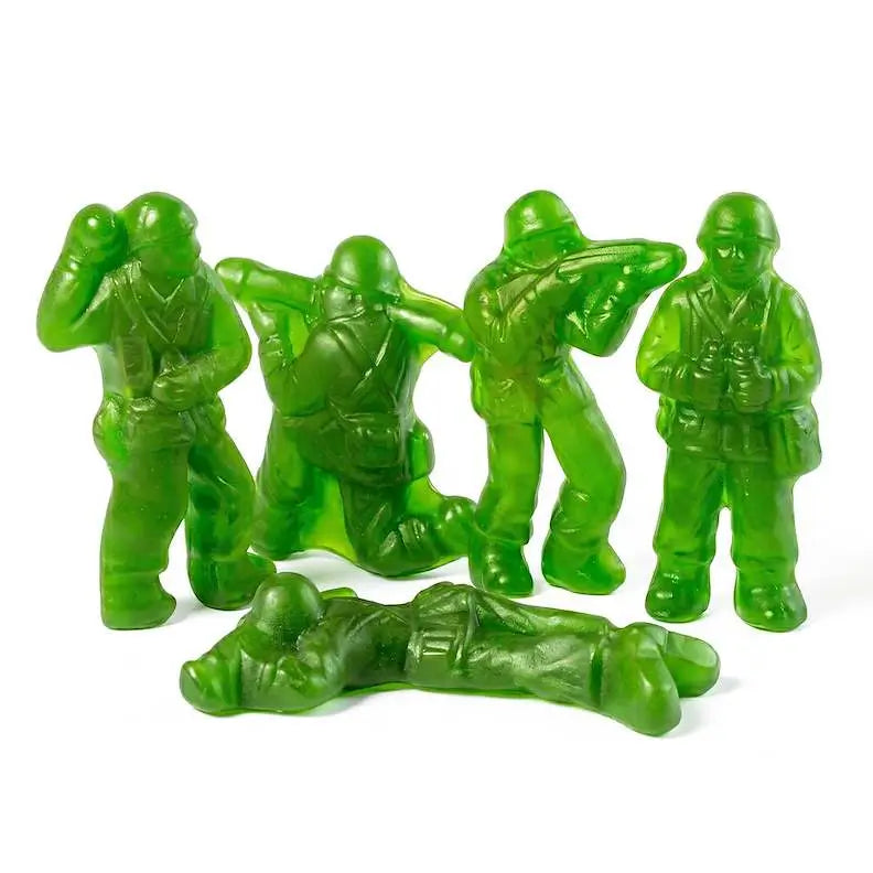Green Gummy Army Guys - NY Spice Shop
