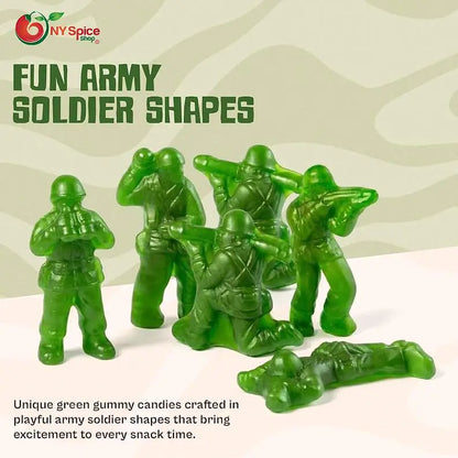 Green Gummy Army Guys - NY Spice Shop