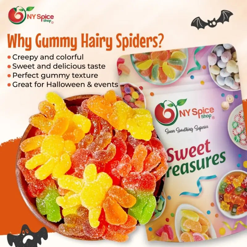 Gummy Hairy Spiders - NY Spice Shop