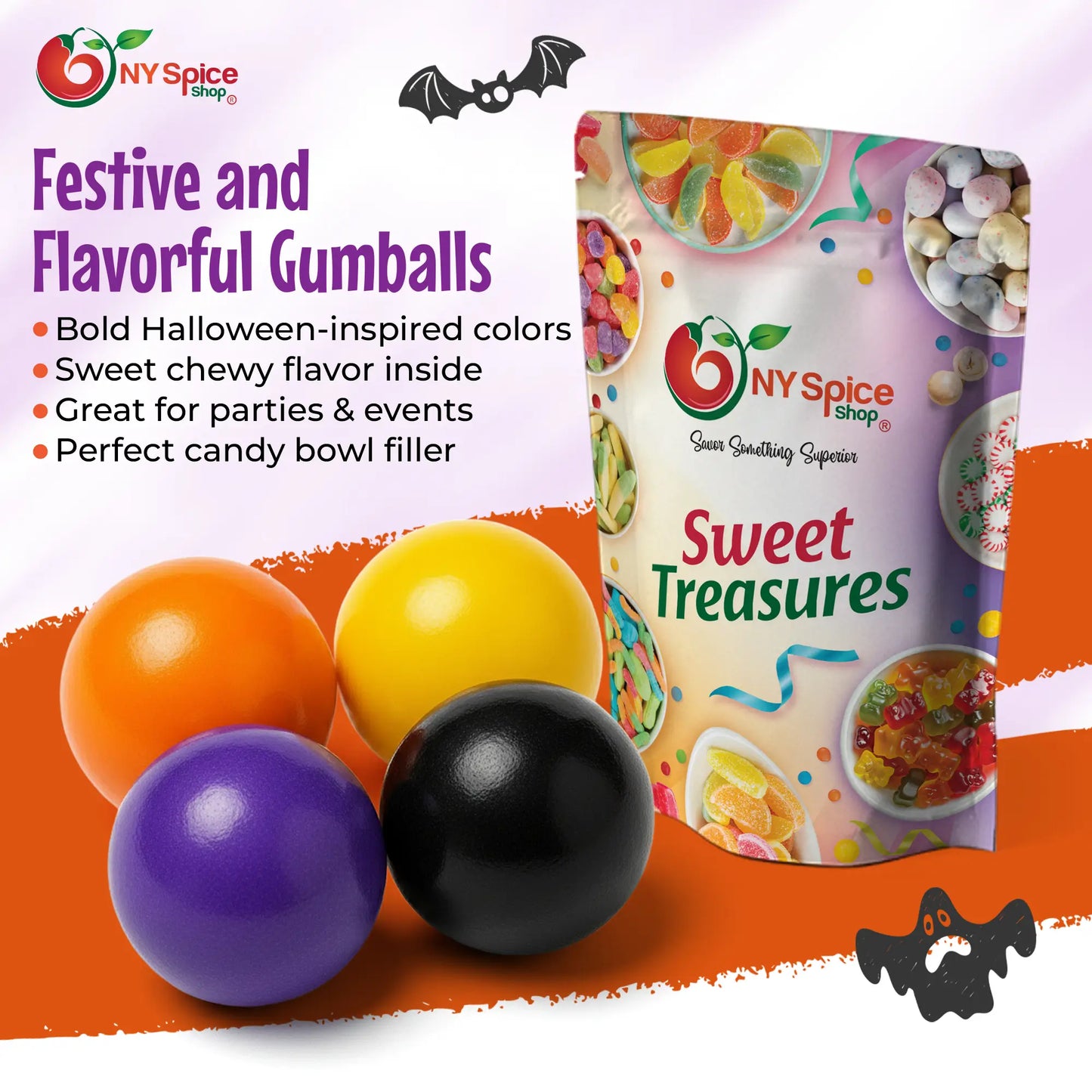Halloween Gumballs - NY Spice Shop