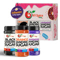 Orange-Black-Lavender (Pack of 3)
