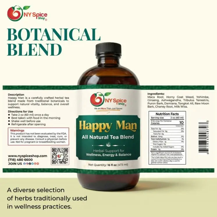 Happy Man Natural Tea Blend