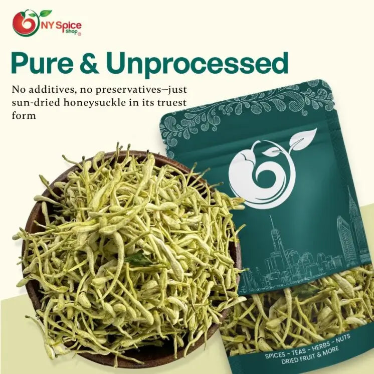 HoneySuckle Flower Dried - NY Spice Shop