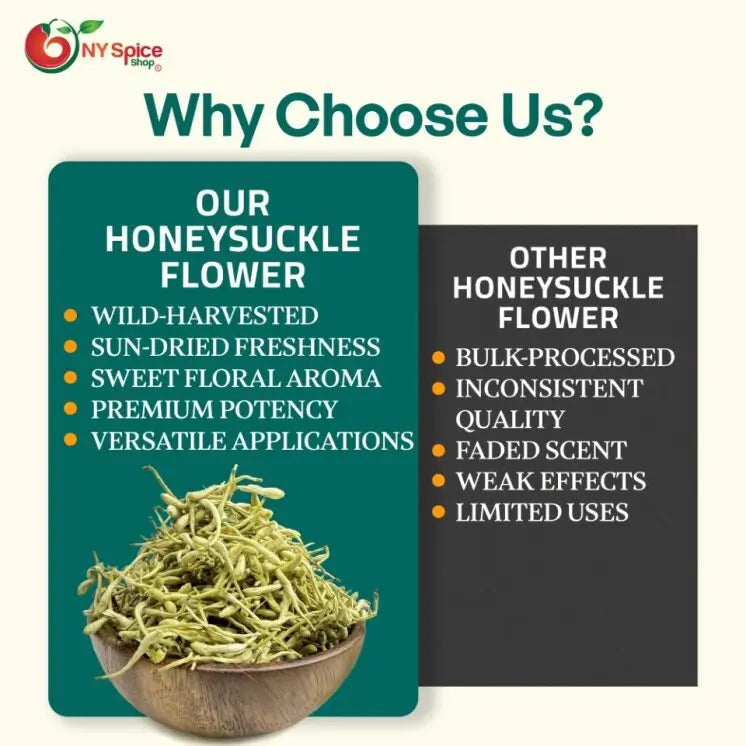 HoneySuckle Flower Dried - NY Spice Shop