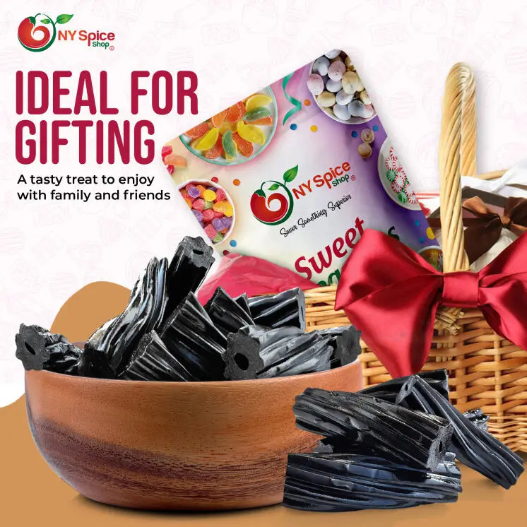 Licorice Twists Black Licorice - Jumbo 2 Licorice Twists Black Licorice - Jumbo 2