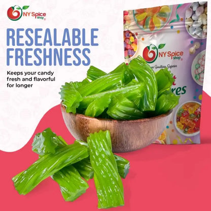 Licorice Twists Green Apple - Jumbo 2 " - NY Spice Shop